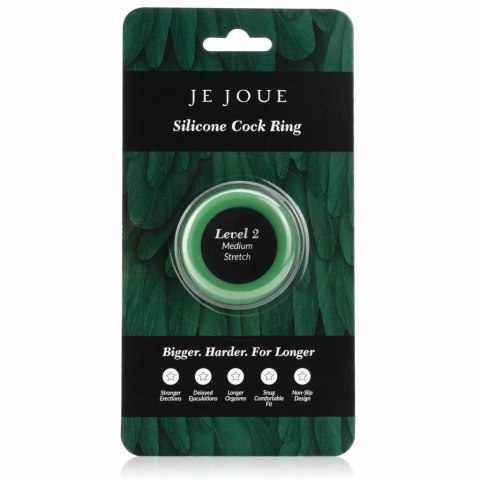 Pierścień erekcyjny - Je Joue Silicone C-Ring Medium Stretch Green Je Joue Pierścień erekcyjny - Je Joue Silicone C-Ring Medium Stretch Green Je Joue