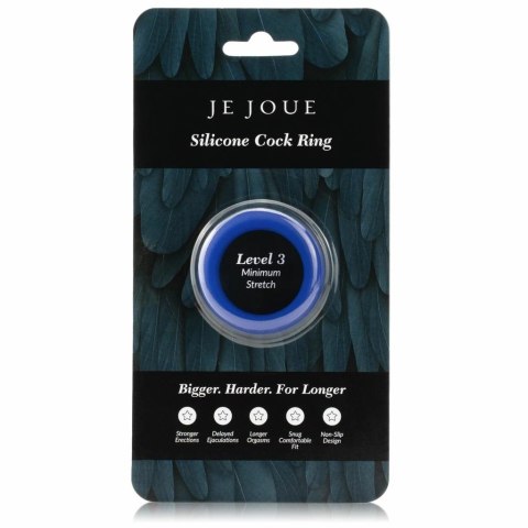 Pierścień erekcyjny - Je Joue Silicone C-Ring Minimum Stretch Blue Je Joue Pierścień erekcyjny - Je Joue Silicone C-Ring Minimum Stretch Blue Je Joue