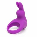 Pierścień wibrujący - Happy Rabbit Rechargeable Vibrating Rabbit Cock Ring Purple Happy Rabbit