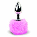 Plug analny - FeelzToys Bunny Tails Butt Plug Pink FeelzToys