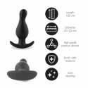 Plug analny - FeelzToys Plugz Butt Plug Black Nr. 2 FeelzToys