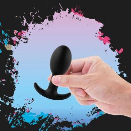 Plug analny - FeelzToys Plugz Butt Plug Black Nr. 3 FeelzToys