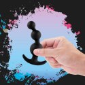 Plug analny - FeelzToys Plugz Butt Plug Black Nr. 4 FeelzToys