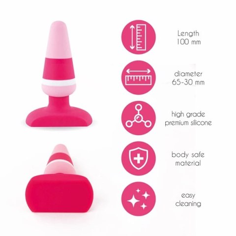 Plug analny - FeelzToys Plugz Butt Plug Colors Nr. 2 FeelzToys Plug analny - FeelzToys Plugz Butt Plug Colors Nr. 2 FeelzToys