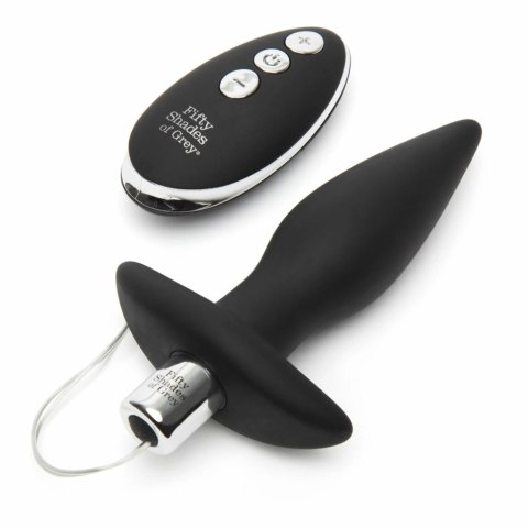 Plug analny wibrujący - Fifty Shades of Grey Relentless Vibrations Remote Control Butt Plug Fifty Shades of Grey Plug analny wibrujący - Fifty Shades of Grey Relentless Vibrations Remote Control Butt Plug Fifty Shades of Grey