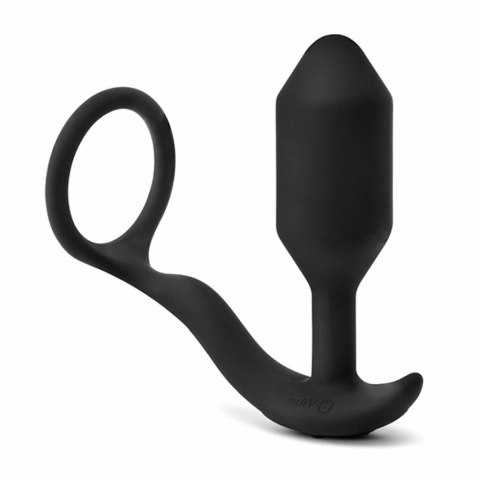 Plug analny wibrujący z pierścieniem - B-Vibe Vibrating Snug & Tug M B-Vibe Plug analny wibrujący z pierścieniem - B-Vibe Vibrating Snug & Tug M B-Vibe