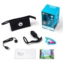 Plug analny wibrujący z pierścieniem - B-Vibe Vibrating Snug & Tug M B-Vibe