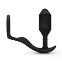 Plug analny z pierścieniem - B-Vibe Snug & Tug B-Vibe
