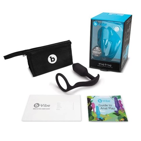 Plug analny z pierścieniem - B-Vibe Snug & Tug B-Vibe Plug analny z pierścieniem - B-Vibe Snug & Tug B-Vibe