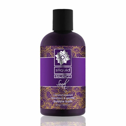 Płyn do kąpieli - Sliquid Balance Soak Coconut Papaya 255 ml Sliquid