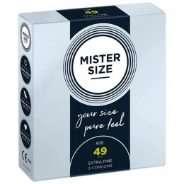 Prezerwatywy - Mister Size 49 mm (3 szt) Mister Size