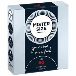 Prezerwatywy - Mister Size 60 mm (3 szt) Mister Size
