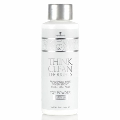 Puder do konserwacji - Sensuva Think Clean Thoughts Toy Powder 56g Sensuva Puder do konserwacji - Sensuva Think Clean Thoughts Toy Powder 56g Sensuva