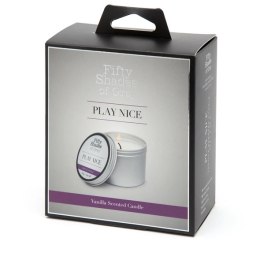 Świeca do masażu - Fifty Shades of Grey Play Nice Vanilla Candle 90g Fifty Shades of Grey