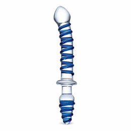 Szklane dildo - Glas Mr. Swirly Double Ended Glas