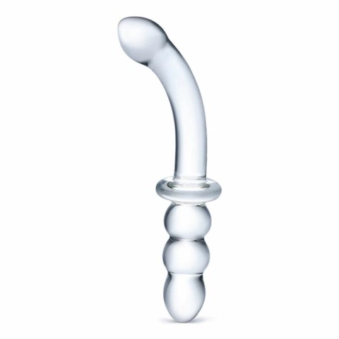 Szklane dildo - Glas Ribbed G-Spot Glas