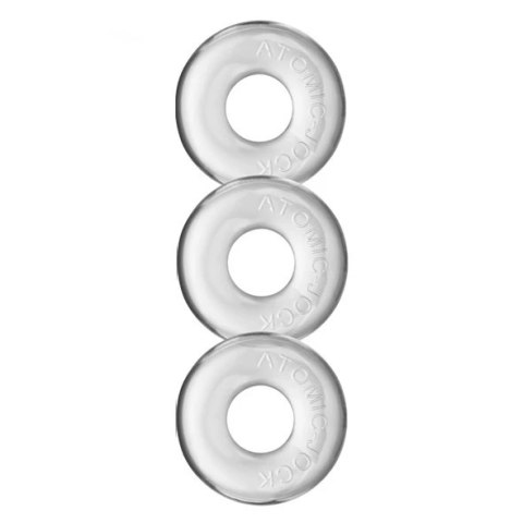 Trzypak pierścieni - Oxballs Ringer of Do-Nut 1 3-pack Clear Oxballs Trzypak pierścieni - Oxballs Ringer of Do-Nut 1 3-pack Clear Oxballs
