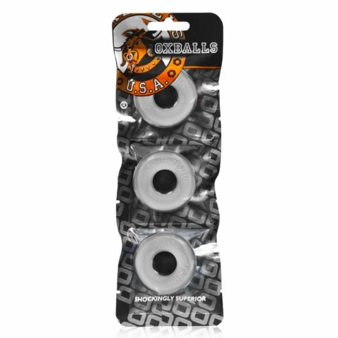 Trzypak pierścieni - Oxballs Ringer of Do-Nut 1 3-pack Clear Oxballs Trzypak pierścieni - Oxballs Ringer of Do-Nut 1 3-pack Clear Oxballs