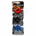 Trzypak pierścieni - Oxballs Ringer of Do-Nut 1 3-pack Multi Oxballs