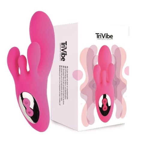 Wibrator - FeelzToys TriVibe Pink FeelzToys Wibrator - FeelzToys TriVibe Pink FeelzToys