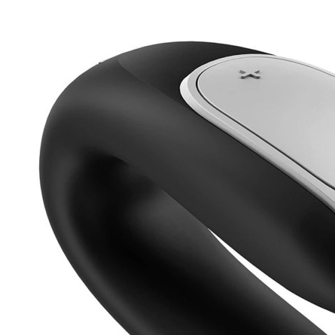 Wibrator dla par - Satisfyer Double Fun Black Satisfyer Wibrator dla par - Satisfyer Double Fun Black Satisfyer