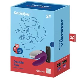 Wibrator dla par - Satisfyer Double Fun Violet Satisfyer