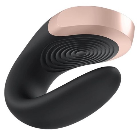 Wibrator dla par - Satisfyer Double Love Black Satisfyer Wibrator dla par - Satisfyer Double Love Black Satisfyer