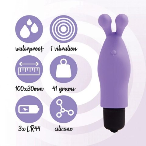 Wibrator na palec - FeelzToys Magic Finger Purple FeelzToys Wibrator na palec - FeelzToys Magic Finger Purple FeelzToys