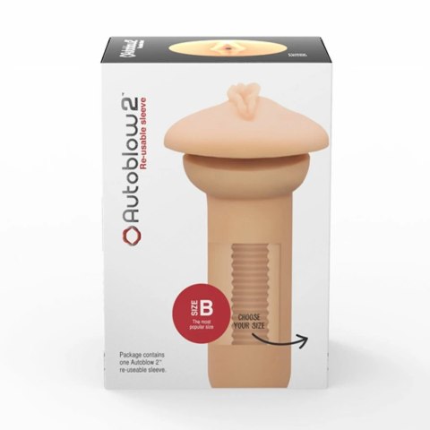 Wkładka do masturbatora - Autoblow 2 Plus XT Vagina Sleeve B Autoblow Wkładka do masturbatora - Autoblow 2 Plus XT Vagina Sleeve B Autoblow