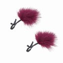 Zaciski na sutki - S&M Enchanted Feather Nipple Clamps Sex&Mischief
