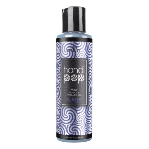 Żel do masażu - Sensuva Handipop Massage Gel Blueberry Muffin 125 ml Sensuva Żel do masażu - Sensuva Handipop Massage Gel Blueberry Muffin 125 ml Sensuva