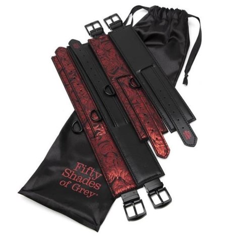 Zestaw do krępowania - Fifty Shades of Grey Sweet Anticipation Under Mattress Restraint Set Fifty Shades of Grey Zestaw do krępowania - Fifty Shades of Grey Sweet Anticipation Under Mattress Restraint Set Fifty Shades of Grey