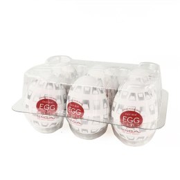 Zestaw sześciu masturbatorów - Tenga Egg Boxy Tenga