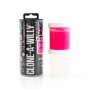 Zestaw uzupełniający do klonowania penisa - Clone A Willy Refill Glow in The Dark Hot Pink Silicone Clone A Willy