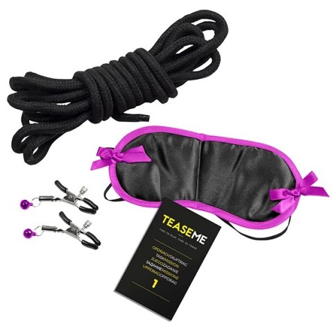 Gra erotyczna z akcesoriami - XXXME TEASEME Time to Play, Time to Tease Tease & Please Gra erotyczna z akcesoriami - XXXME TEASEME Time to Play, Time to Tease Tease & Please