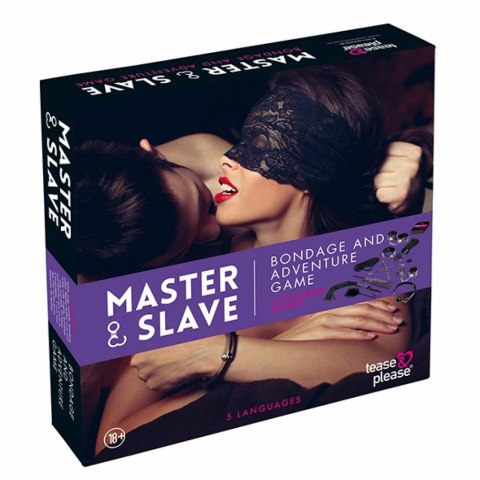 Gra erotyczna z akcesoriami - Master & Slave Bondage Game Purple Tease & Please Gra erotyczna z akcesoriami - Master & Slave Bondage Game Purple Tease & Please