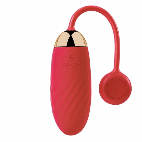 Jajeczko wibrujące - Svakom Ella Vibrating Egg Red Svakom