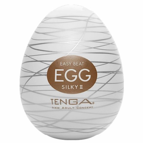 Japoński masturbator - Tenga Egg Silky II 1szt Tenga Japoński masturbator - Tenga Egg Silky II 1szt Tenga