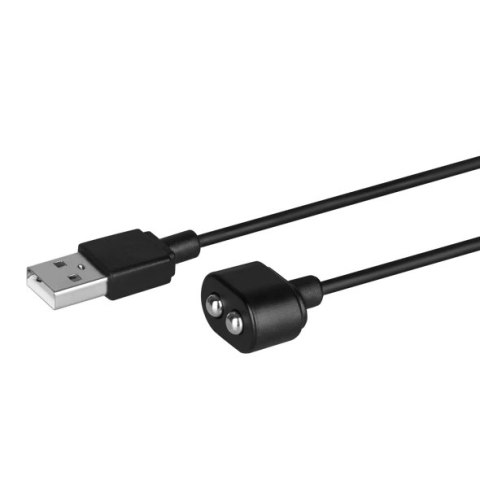 Kabel do ładowania - Satisfyer USB Charging Cable Black Satisfyer Kabel do ładowania - Satisfyer USB Charging Cable Black Satisfyer