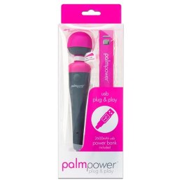 Masażer - PalmPower Plug & Play Wand Massager PowerBullet