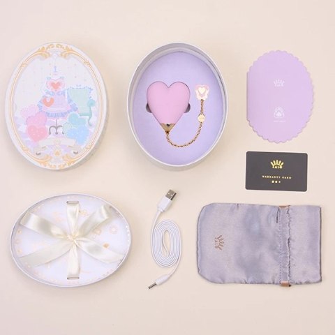 Masażer - Zalo Baby Heart Strawberry Pink Zalo Masażer - Zalo Baby Heart Strawberry Pink Zalo