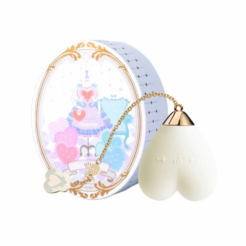 Masażer - Zalo Baby Heart Vanilla White Zalo Masażer - Zalo Baby Heart Vanilla White Zalo
