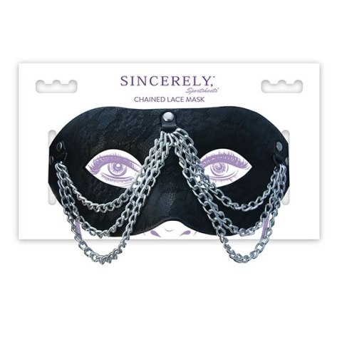 Maska na oczy - Sportsheets Sincerely Chained Lace Mask Sportsheets Maska na oczy - Sportsheets Sincerely Chained Lace Mask Sportsheets