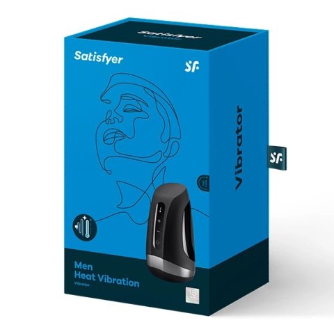 Masturbator ogrzewający się - Satisfyer Men Masturbator Heat Vibration Satisfyer Masturbator ogrzewający się - Satisfyer Men Masturbator Heat Vibration Satisfyer