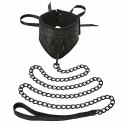 Obroża i smycz - Sportsheets Sincerely Lace Posture Collar & Leash Sportsheets