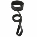 Obroża i smycz - Sportsheets Sincerely Locking Lace Collar & Leash Sportsheets