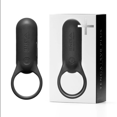 Pierścień wibrujący - Tenga SVR Smart Vibe Ring Plus Black Tenga Pierścień wibrujący - Tenga SVR Smart Vibe Ring Plus Black Tenga