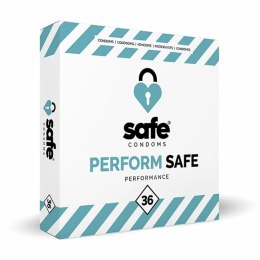 Prezerwatywy opóźniające - Safe Perform Safe 36 szt Safe