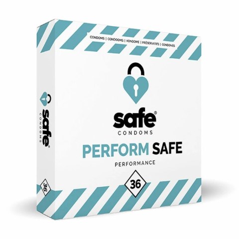Prezerwatywy opóźniające - Safe Perform Safe 36 szt Safe