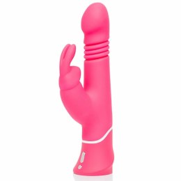 Pulsowibrator - Happy Rabbit Thrusting Realistic Vibrator Pink Happy Rabbit